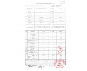 檢測(cè)報(bào)告